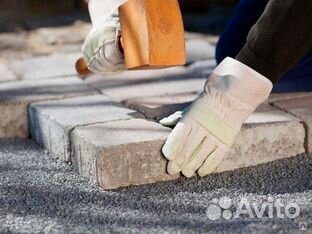 Укладка тротуарной плитки