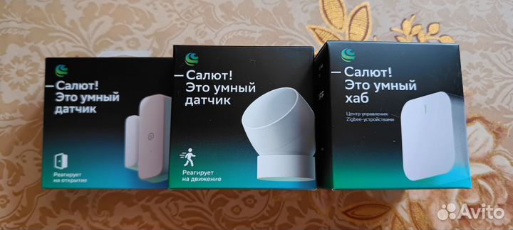 Умная колонка SberBoom mini + устройства