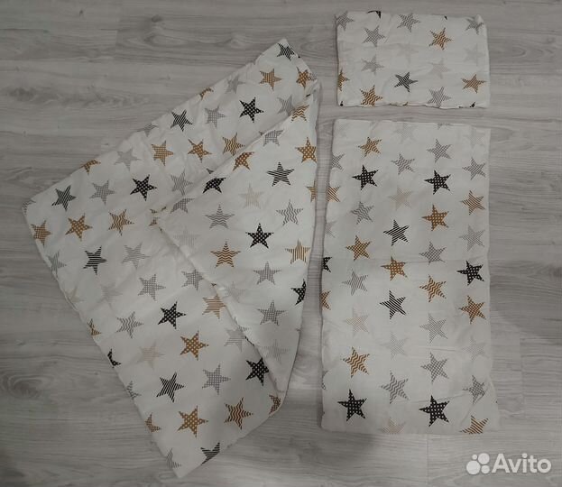 Комплект в коляску 3 предмета