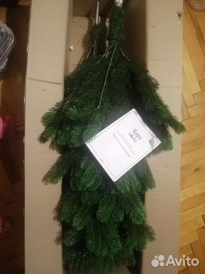 Ель искуственная литая 180 бу