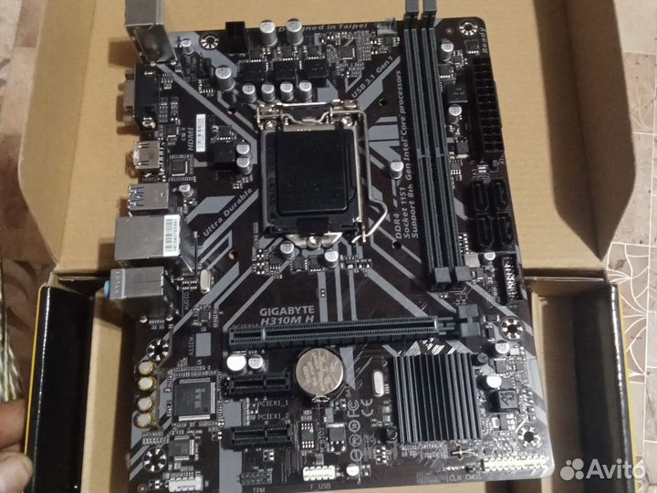 Мать gigabyte h310m h