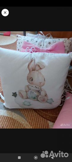 Бортики в кроватку