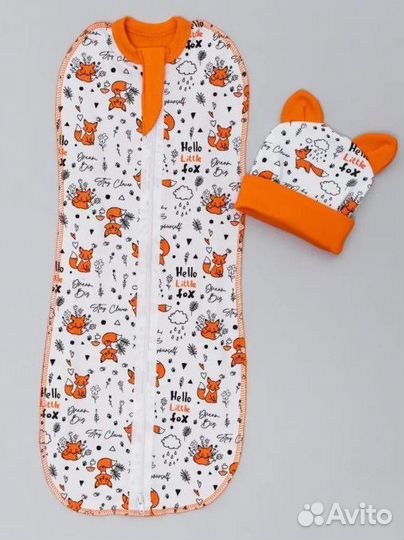 Пеленка кокон на молнии