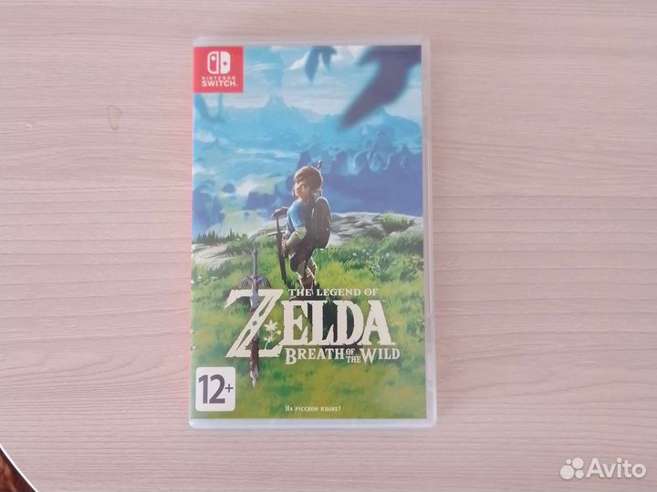 The Legend of Zelda: Breath of the Wild Картридж