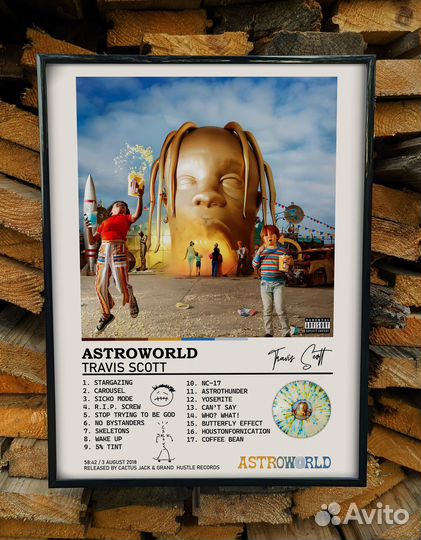 Постер Travis Scott - Astroworld