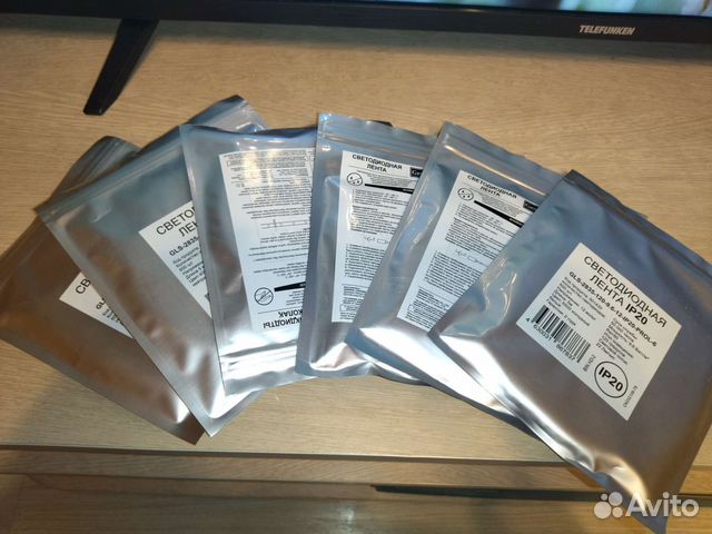 Светодиодная лента 12в 5 метров