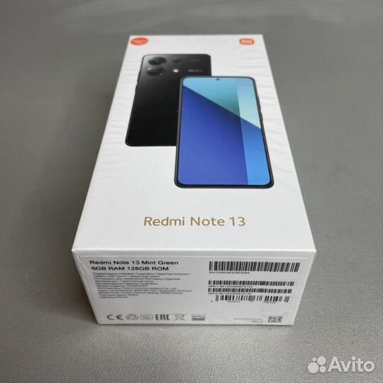 Xiaomi Redmi Note 13 4G, 6/128 ГБ