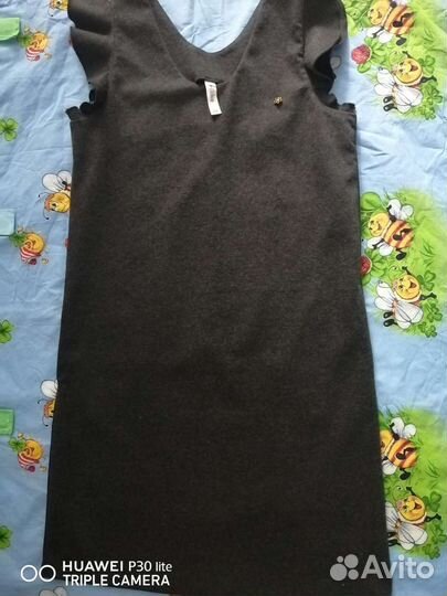 Сарафан школьный серого цвета новый