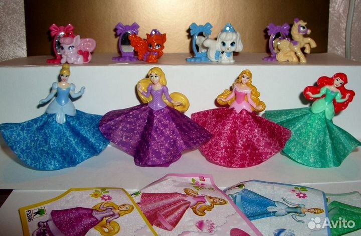 Диснеевские принцессы Disney Princess киндер серии