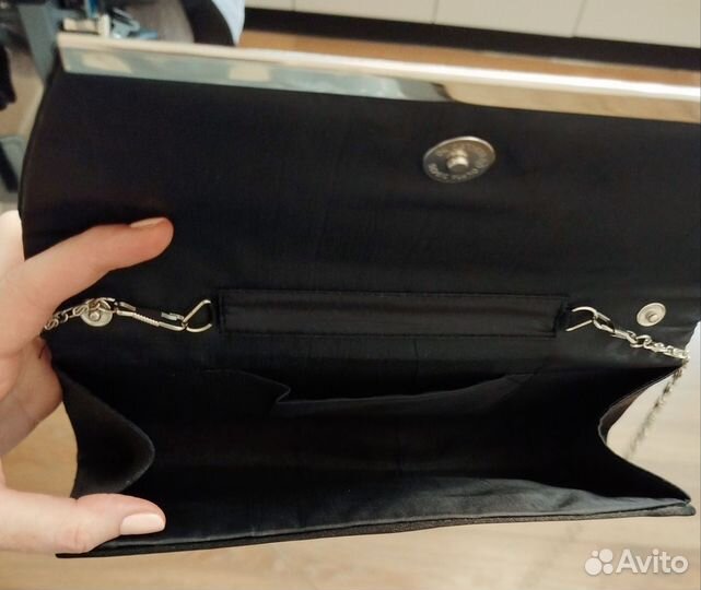 Клатч женский вечерний черный