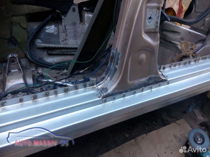 Пороги ремонтные Renault Fluence 1 поколение