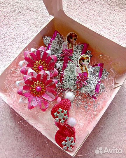 Бантики, подарочный набор Холодное сердце