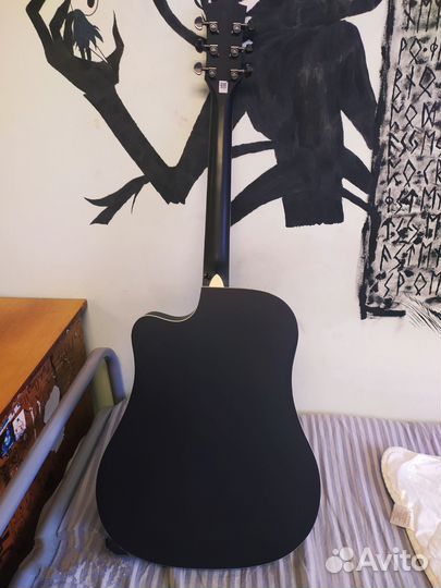 Акустическая гитара kepma D1C-BKM