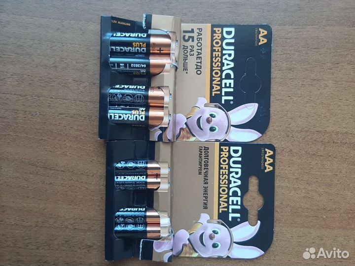 Батарейки duracell AA и AAA