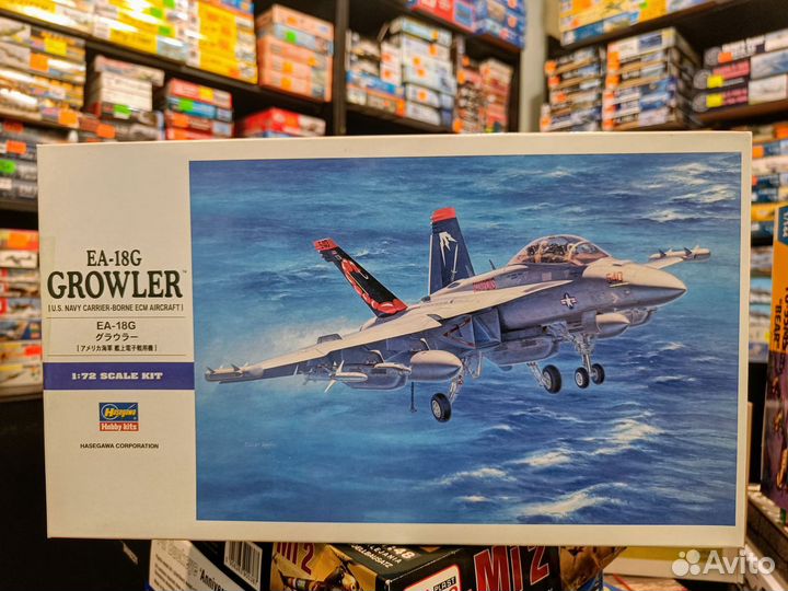 Hasegawa 01568 EA-18G Growler 1/72