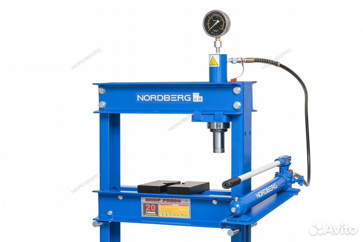 Пресс, усилие 20 тонн nordberg ECO N3620L