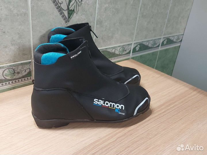 Salomon rc classic prolink junior лыжные ботинки