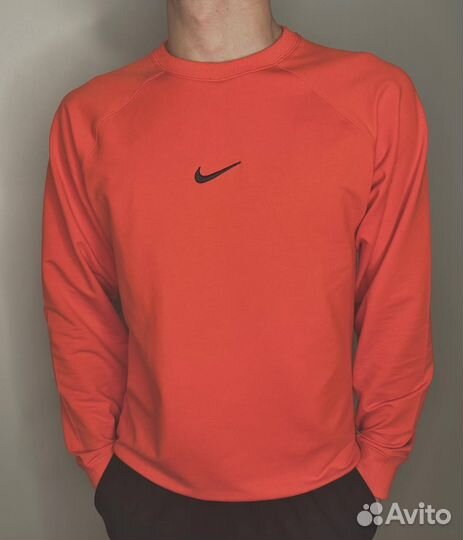 Свитшот Nike оранжевый