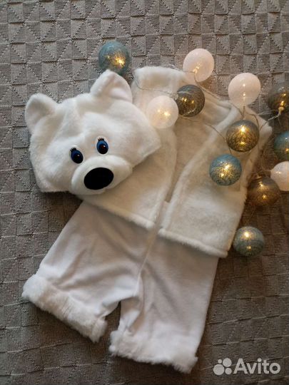 Новогодний костюм медведя 110-116