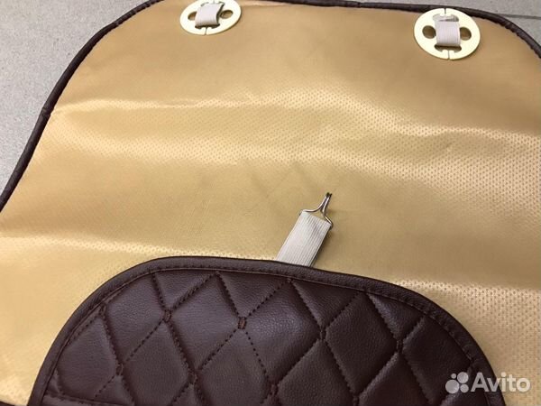 Накидки на сиденья ромб, низ сиденья, экокожа к