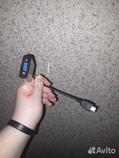 Переходник hdmi-VGA+Jack 3,5 dexp, 0,2 м