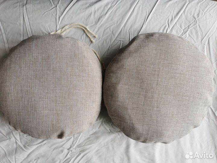 2 подушки на табурет