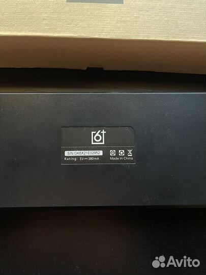 Механическая клавиатура проводная (Gateron Blue)