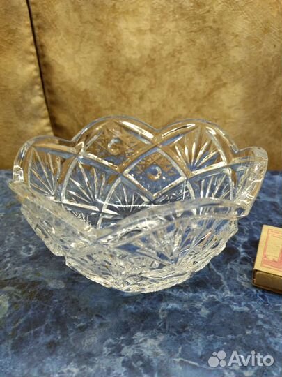 Салатник или конфетница хрусталь