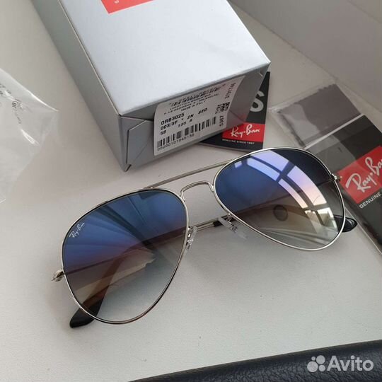 Очки Ray Ban 3025 Aviator 003/3f 58