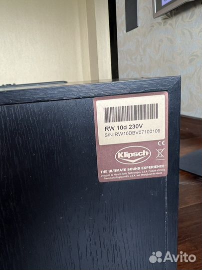 Домашний сабвуфер Klipsch RW 10d