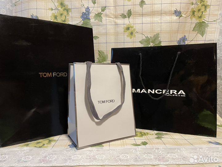 Брендовые пакеты Dior, Chanel, цум, Tom Ford