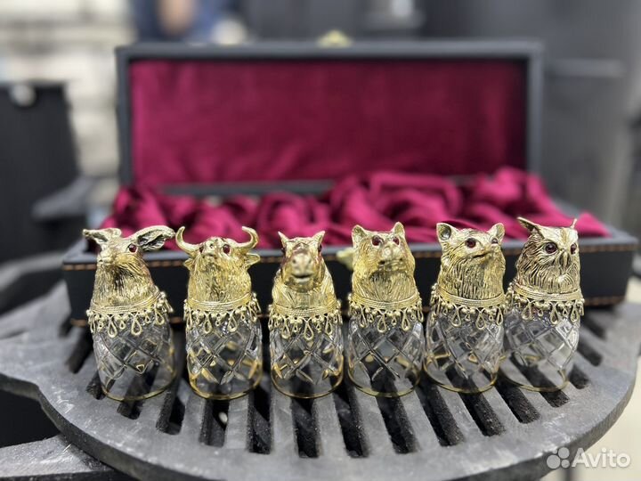 Набор стопок перевертышей «Звери» 6 шт