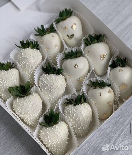 Клубника в шоколаде букет