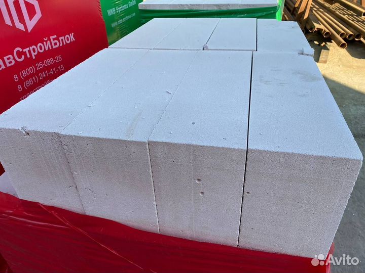 Газоблок пеноблок с завода 500