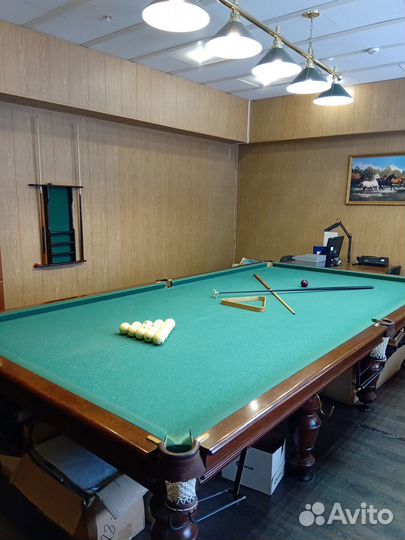 Бильярдный стол русский
