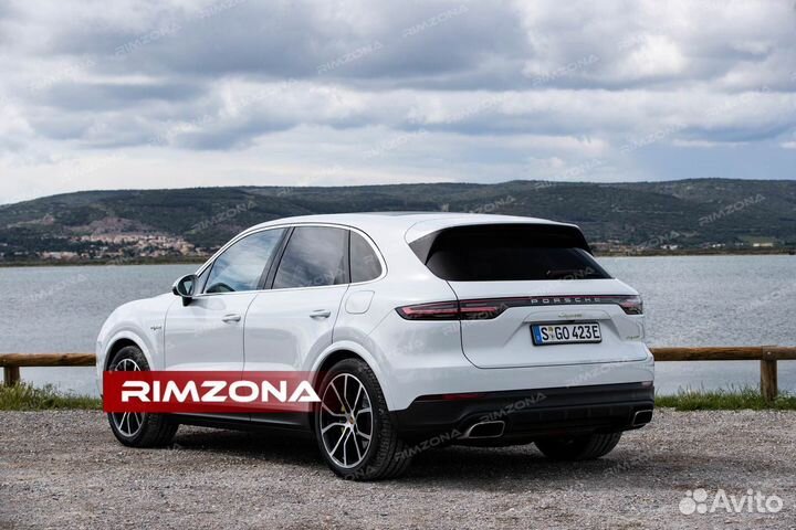 Кованые диски R21 на Porsche Cayenne