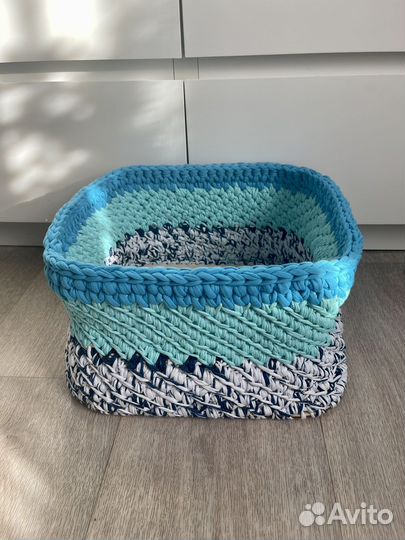 Трикотажная корзина