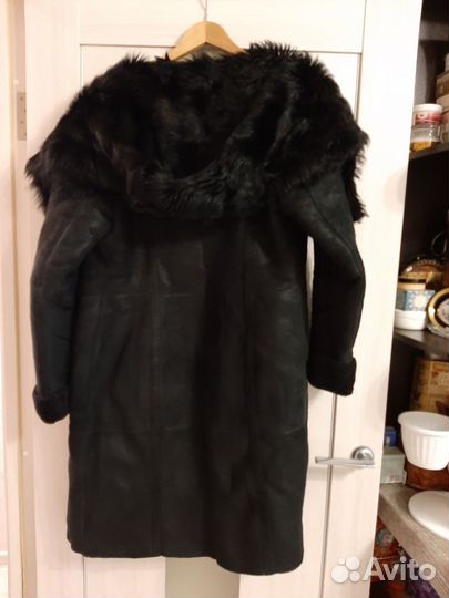 Дублёнка. Мех. Нат.кожа 50 р-р.Тёплая