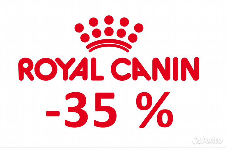 Royal Canin промокод 35 процентов скидка