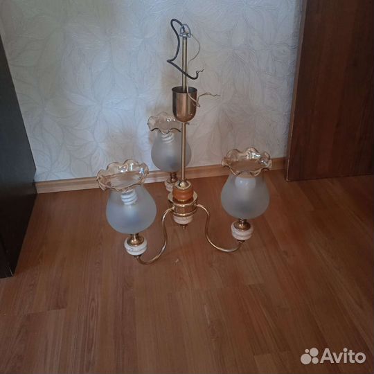 Люстра потолочная бу