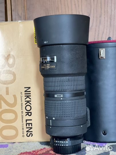 Обьектив Nikon AF Zoom-Nikkor 80-200mm f/2.8