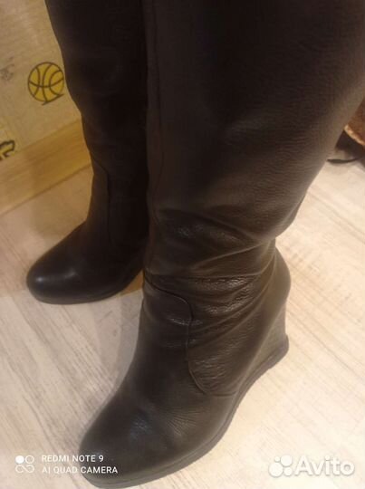 Сапоги CarloPazolini натур кожа и мех 39р