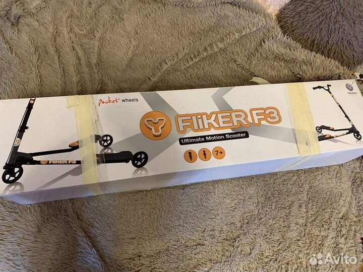 Pocket Wheels Fliker F3 инерционный самокат