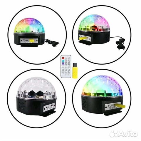 Диско шар с bluetooth