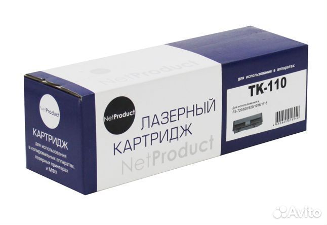 Тонер-картридж NetProduct (N-TK-110) для Kyocera F