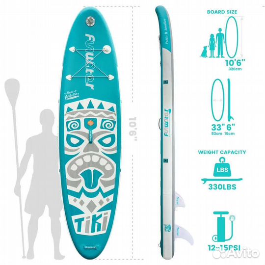 Sup board сап борд Fun Water доска