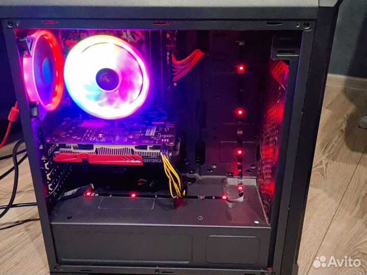 Игровой пк i5 9400f. gtx 1650. 16 опративки