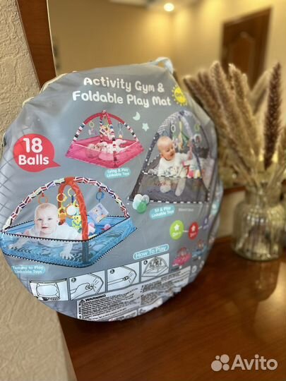 Развивающий коврик новый