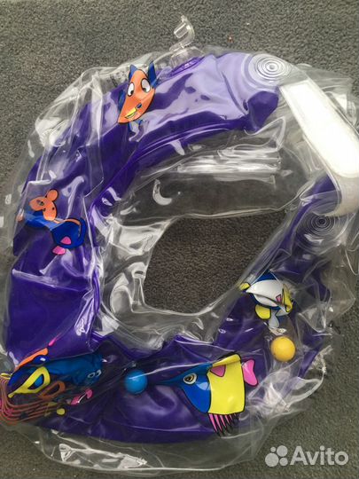 Надувной круг на шею малыша