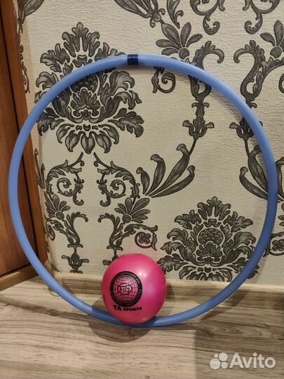 Чехол для обруча, мяч и обруч